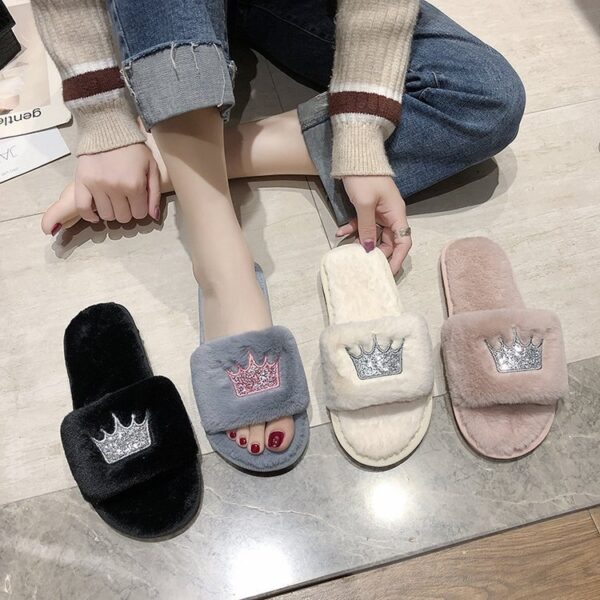 Women's Soft Bottom Warm Slippers