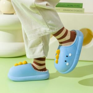 Children's Lined Soft Bottom Non-Slip Slippers