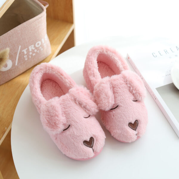 Indoor Soft Bottom Cartoon Fluffy Slippers