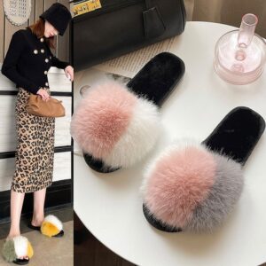 Women's Warm Indoor Plush Slippers