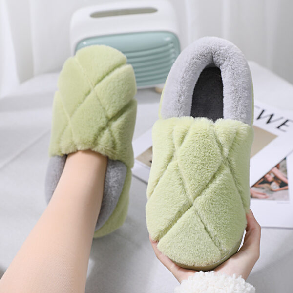 Non-slip Woolen Slippers With Soft Soles